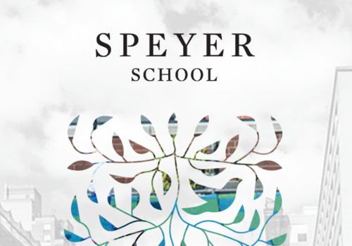 Speyer School NYC marketing materials - Bookmark